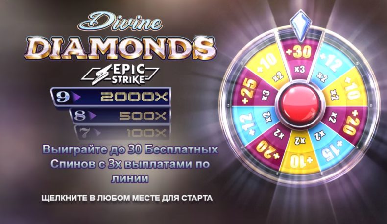 Обзор слота Divine Diamonds