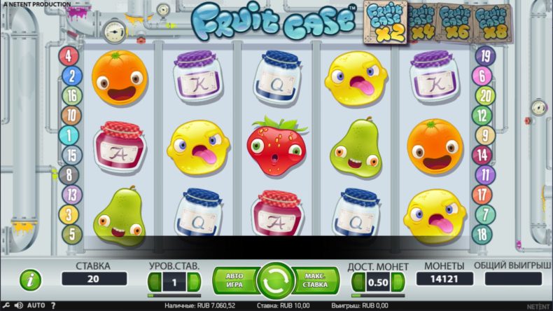 Обзор слота Fruit Case