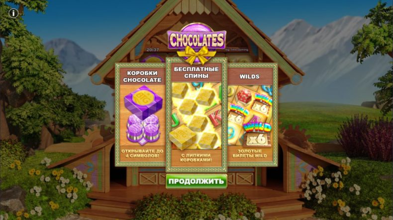 Обзор слота Chocolates