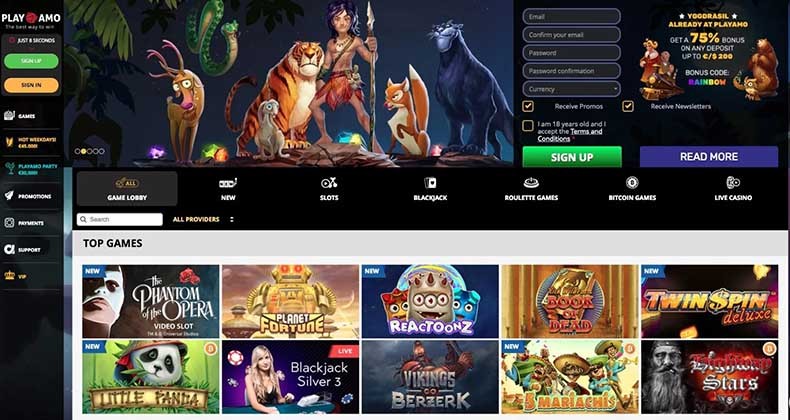 регистрация в онлайн казино