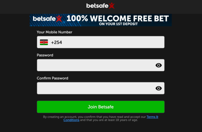 betsafe регистрация