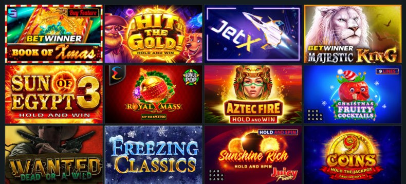 BetWinner игры