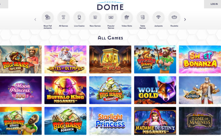 казино dome игры