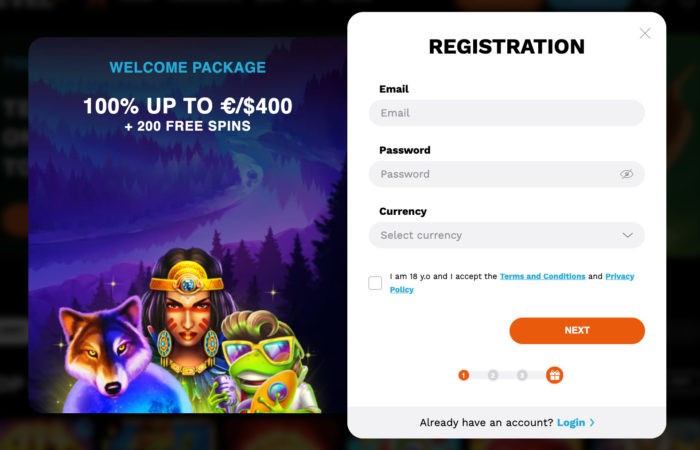 Level Up регистрация