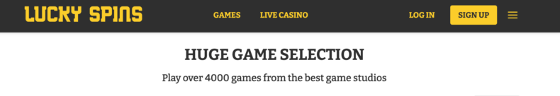 LuckySpins сайт