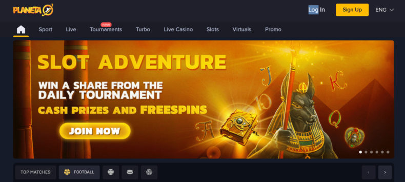Planeta X Bet сайт