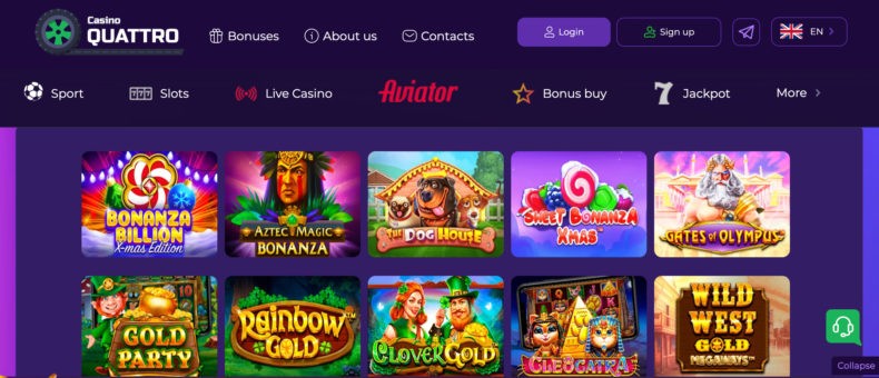 Quattro игровые автоматы