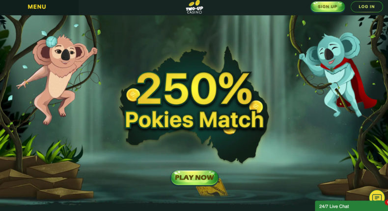 Two Up Casino сайт