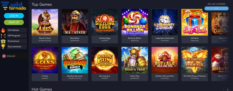 Wild Tornado игровые автоматы