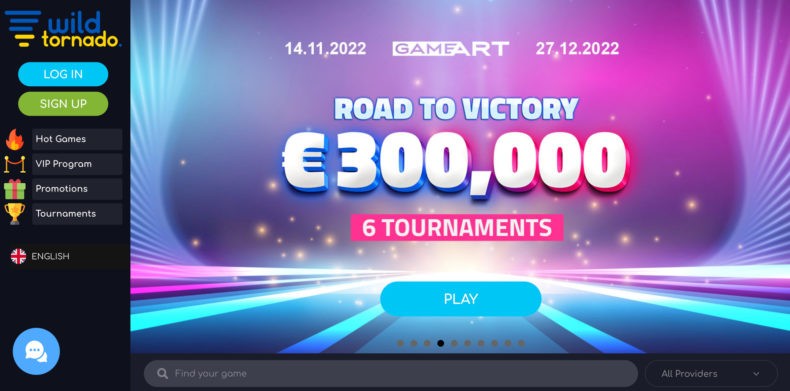 Wild Tornado сайт