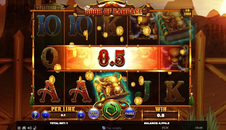 Book of Rampage комбинации