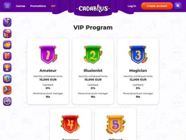 Кадабрус казино бонусы