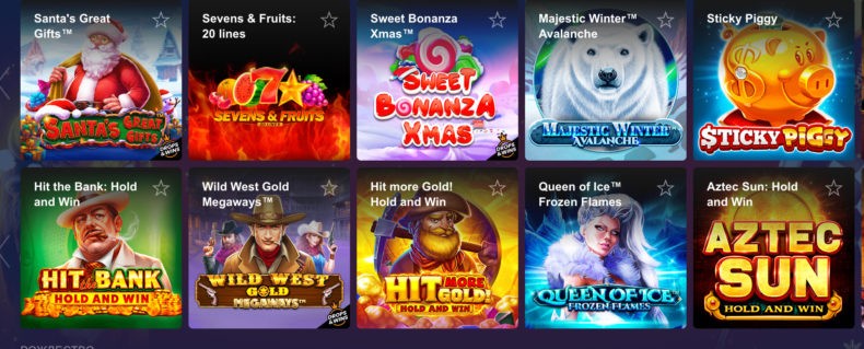 marathon casino слоты