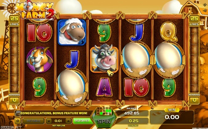 обзор слота Money Farm