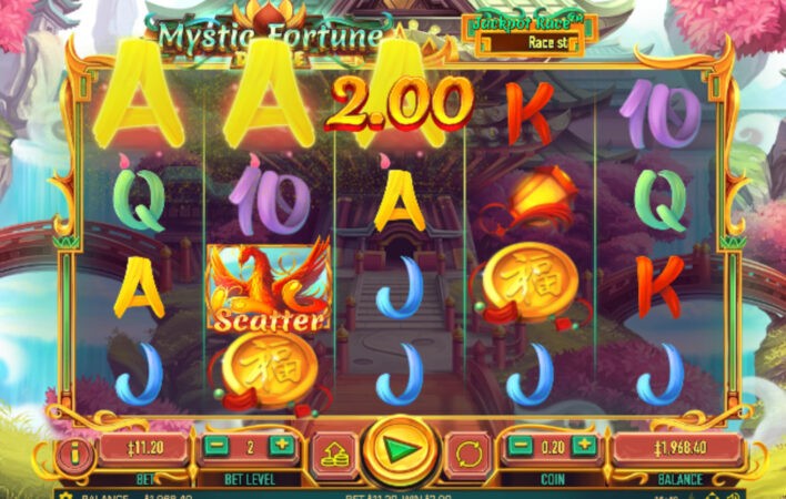 выигрыш Mystic Fortune Deluxe