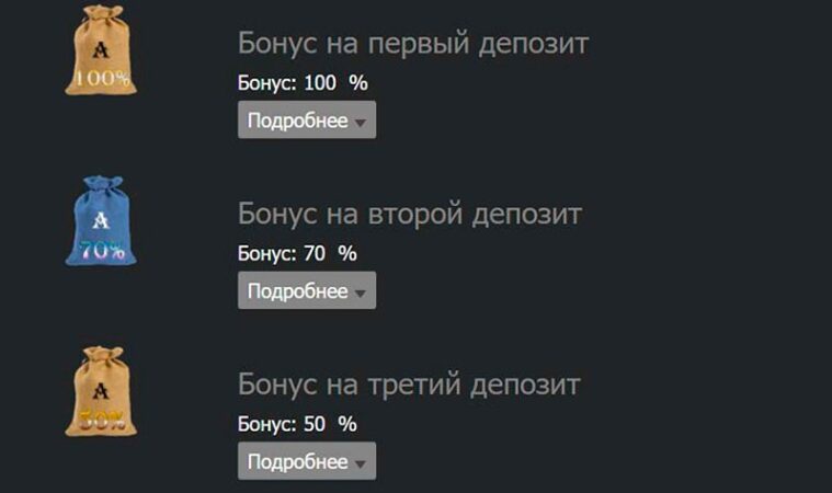 Avro казино бонусы