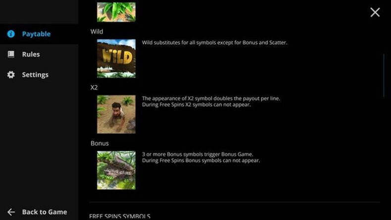 Бонусы слота Robinson