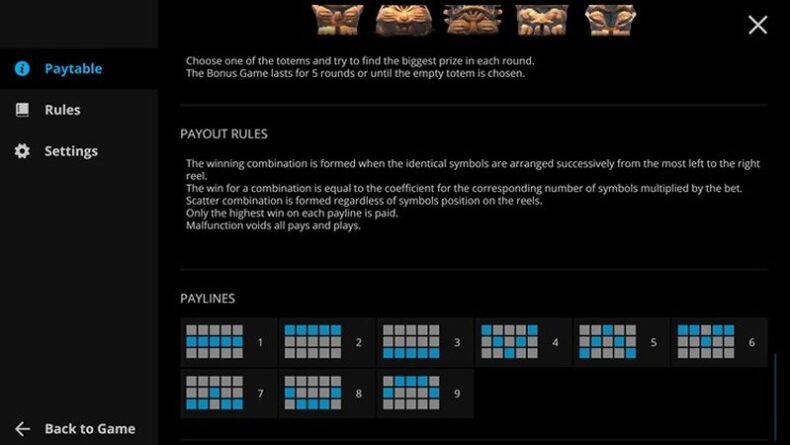 Линии слота Robinson
