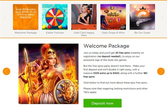 Бонусы казино Casino Com