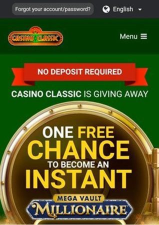 Мобверсия казино Classic