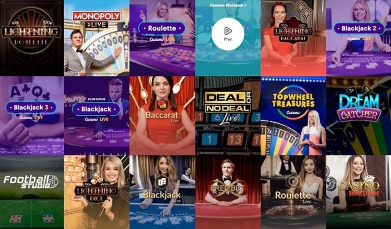 Лайв казино Casumo