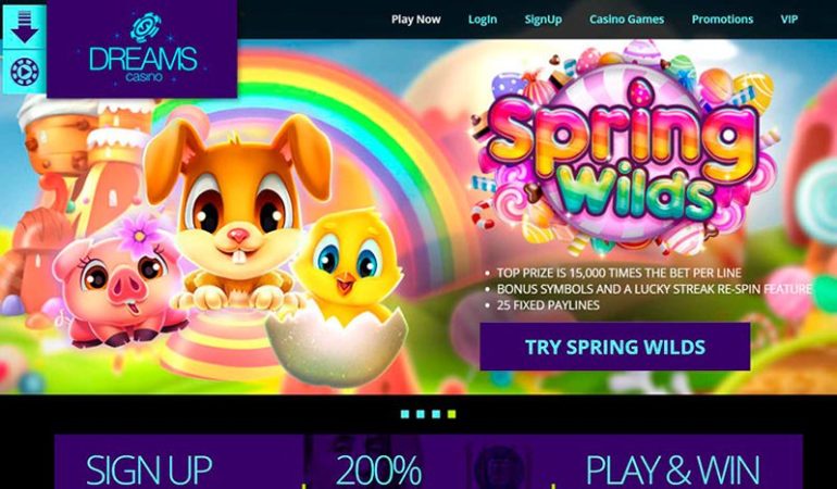 Сайт казино Dreams