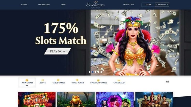 Сайт казино Exclusive