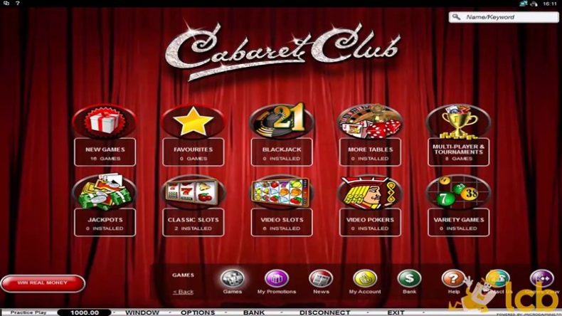 слоты казино Cabaret Club