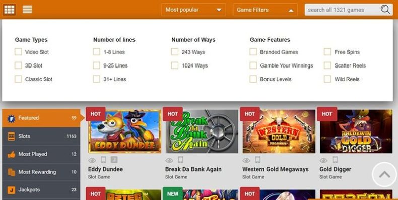 Слоты казино Emu