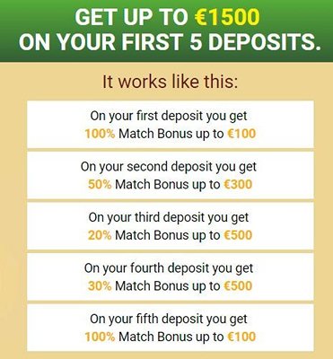 Бонус казино Golden Tiger