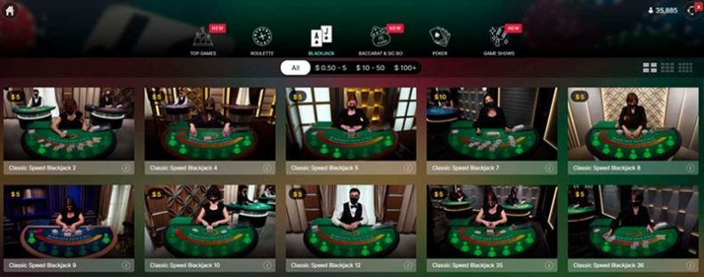 Лайв казино Jazz