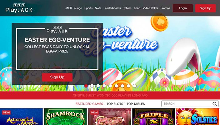 Сайт казино Jack