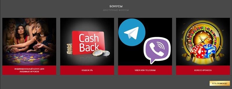 Бонусы казино Nivabet