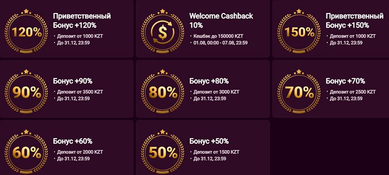 Бонусы казино Nomad