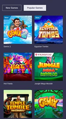 Мобверсия казино Maria