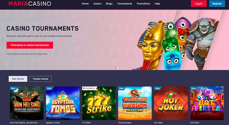Сайт казино Maria