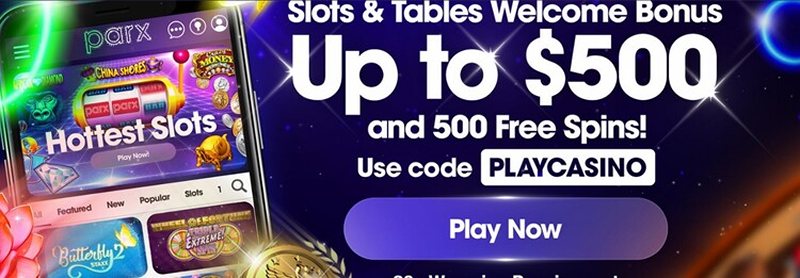 Бонусы казино Parx