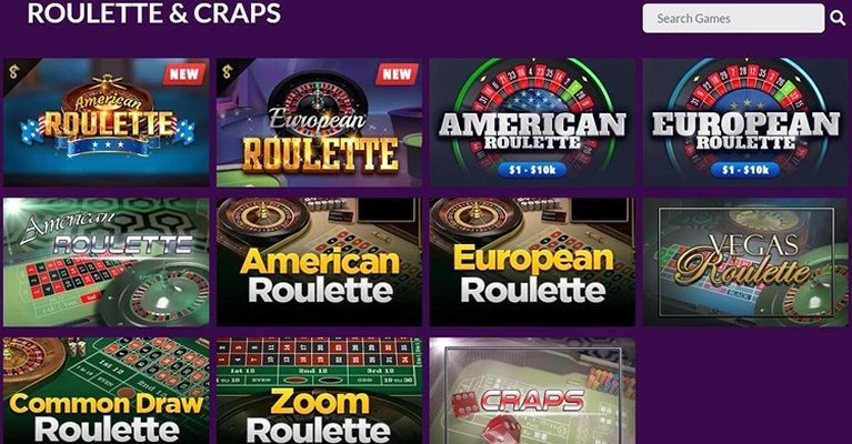 Рулетки казино SuperSlots Ag