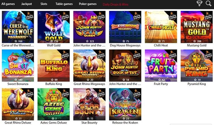 Слоты казино Redbet