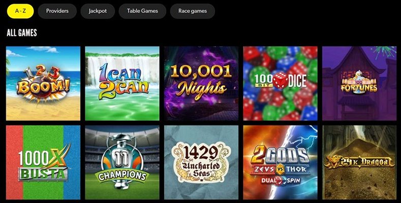 Слоты казино Rizk