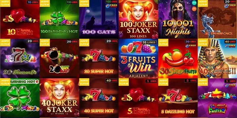 Слоты казино Spinia